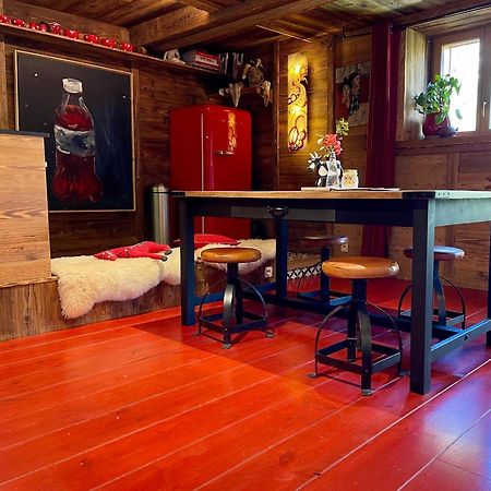 Chalet A Megeve-Vauvray - Grands Appartements , Vue Mont Blanc Demi-Quartier ภายนอก รูปภาพ